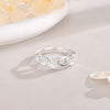 Anillo Eslabones Sparkle plata