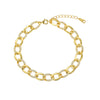 Pulsera Spark Chain baño en oro de 18kt