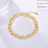 Pulsera Spark Chain baño en oro de 18kt