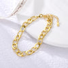Pulsera Spark Chain baño en oro de 18kt