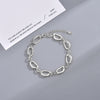 Pulsera Link Flow plata