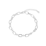 Pulsera Bold Knot plata
