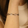 Pulsera Link Flow plata