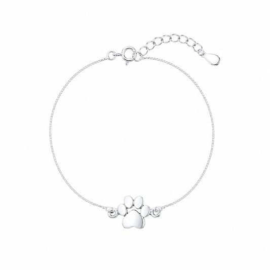 Pulsera Paw Love Atelier plata