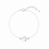 Pulsera Paw Love plata