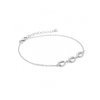 Pulsera Cowrie Tide Atelier plata