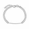 Pulsera ID Link Atelier plata