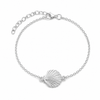 Pulsera Shell Atelier plata