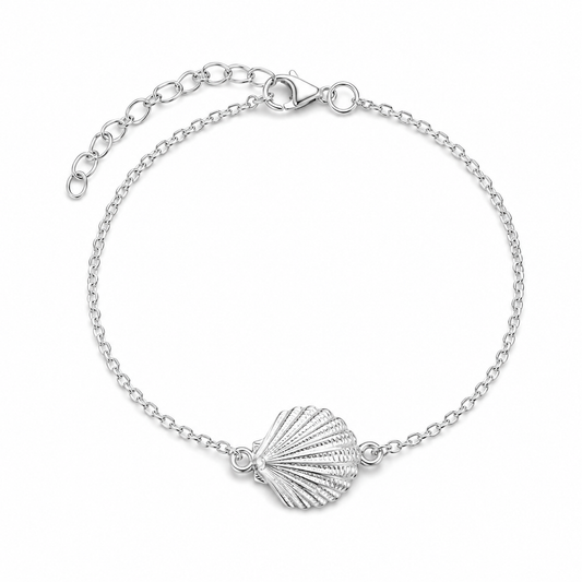 Pulsera Shell Atelier plata