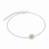 Pulsera Daisy Glow Atelier plata