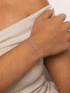 Pulsera Heart Link Atelier plata