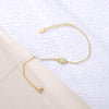 Pulsera Mano de Fatima baño en oro de 18kt