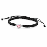 Pulsera Heart Swarovski® rosa