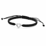 Pulsera Heart Swarovski® blanco