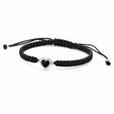 Pulsera Heart Swarovski® negro