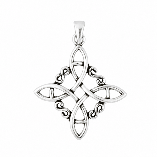 Colgante Celtic Bloom Atelier plata
