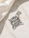 Colgante Celtic Bloom Atelier plata