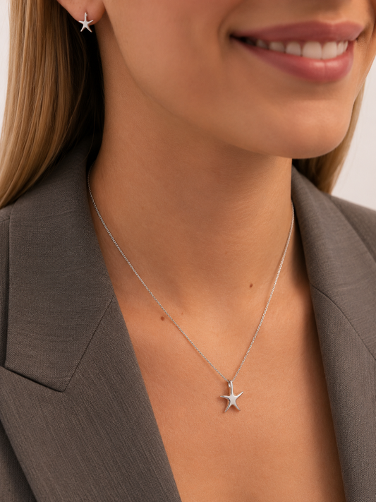 Colgante Sea Wish Atelier plata