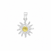 Colgante Golden Bloom plata