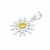 Colgante Golden Bloom plata