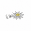 Colgante Golden Bloom plata