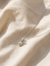 Colgante Golden Bloom plata