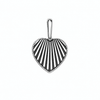 Colgante Heart Lines Atelier plata