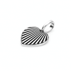 Colgante Heart Lines Atelier plata