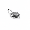 Colgante Heart Lines Atelier plata