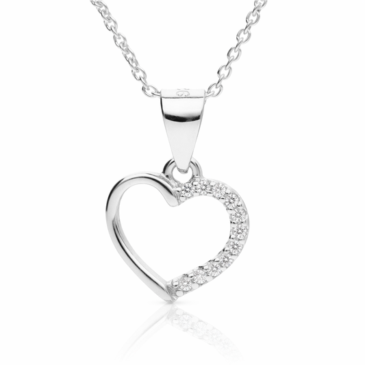 Collar Half Love plata