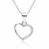 Collar Half Love plata