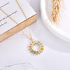 Collar Círculo Rainbow baño en oro de 18kt