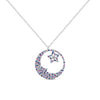 Collar Luna Starlight multicolor plata 925