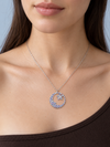 Collar Luna Starlight multicolor plata 925