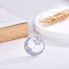 Collar Luna Starlight multicolor plata 925