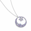 Collar Luna Starlight multicolor plata 925