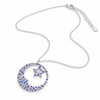 Collar Luna Starlight multicolor plata 925