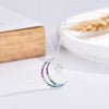 Collar Luna Dream multicolor plata 925
