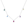 Collar Corazones Candy plata 925