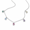 Collar Corazones Candy plata 925