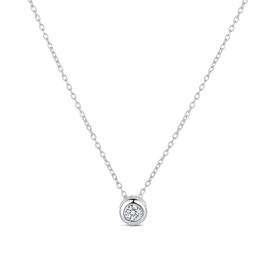 Collar Punto de Luz Glow plata 925