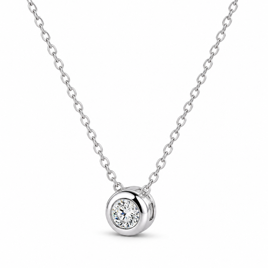 Collar Punto de Luz Glow plata 925