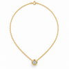 Collar Punto de Luz Glow baño en oro de 18kt