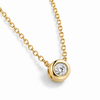 Collar Punto de Luz Glow baño en oro de 18kt