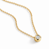 Collar Punto de Luz Glow baño en oro de 18kt