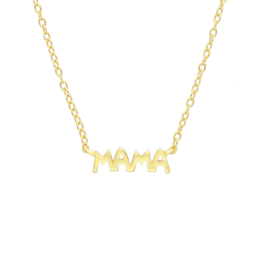 Collar Mama Essential baño en oro de 18kt
