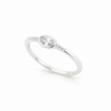 Anillo Luma Blanco Hielo plata 925