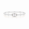 Anillo Nara Blanco Hielo plata 925