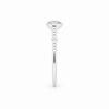 Anillo Nara Blanco Hielo plata 925