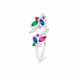 Anillo Color Bloom plata 925